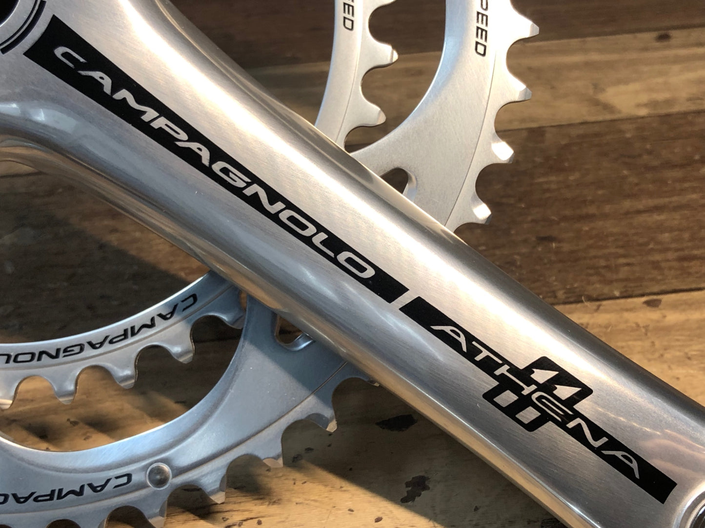 IC953 カンパニョーロ CAMPAGNOLO アテナ ATHENA FC15-AT293 クランクセット パワートルク 2x11S 172.5mm