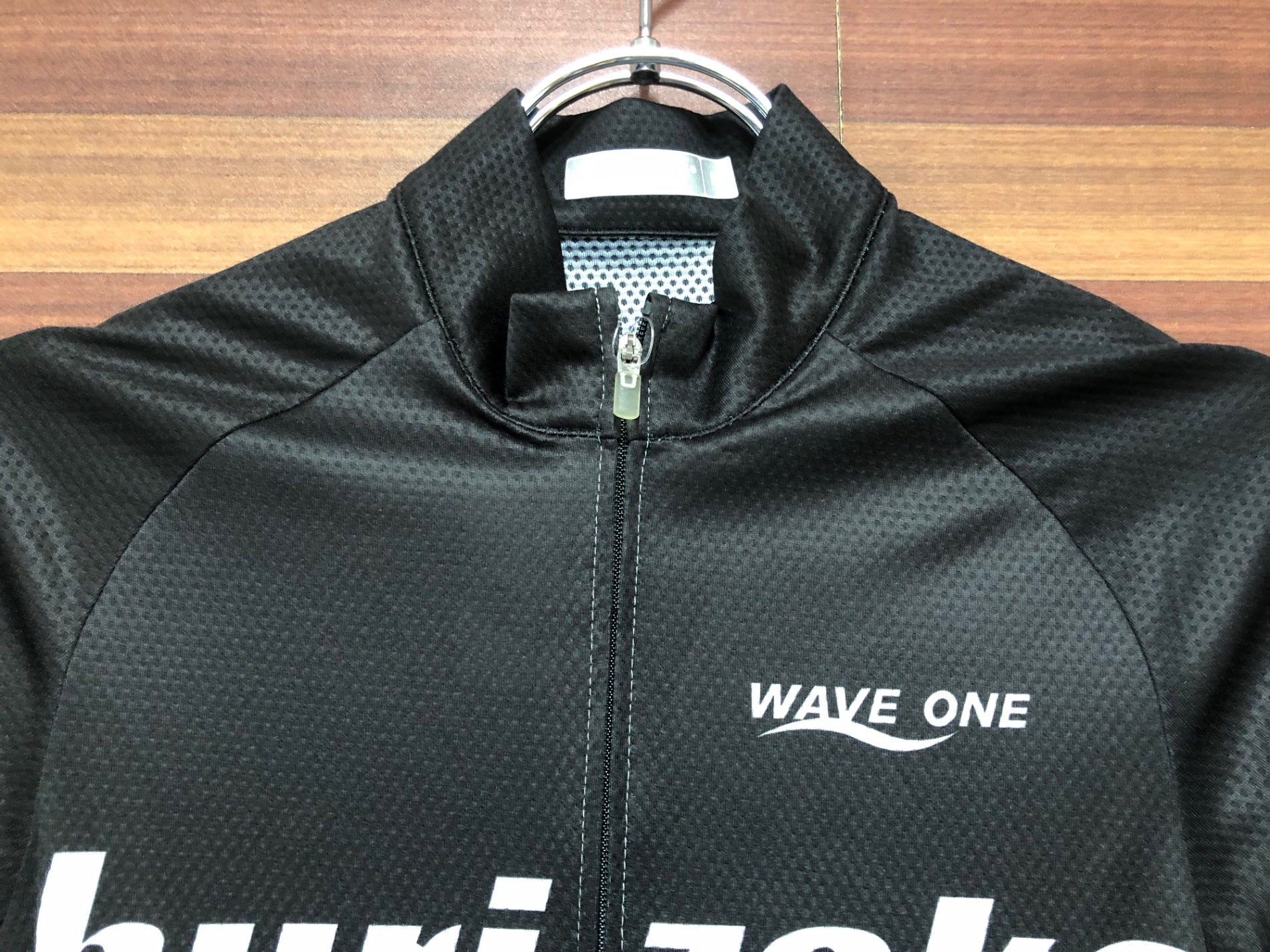 HY739 ウエイブワン WAVE ONE 半袖 サイクルジャージ 黒 M