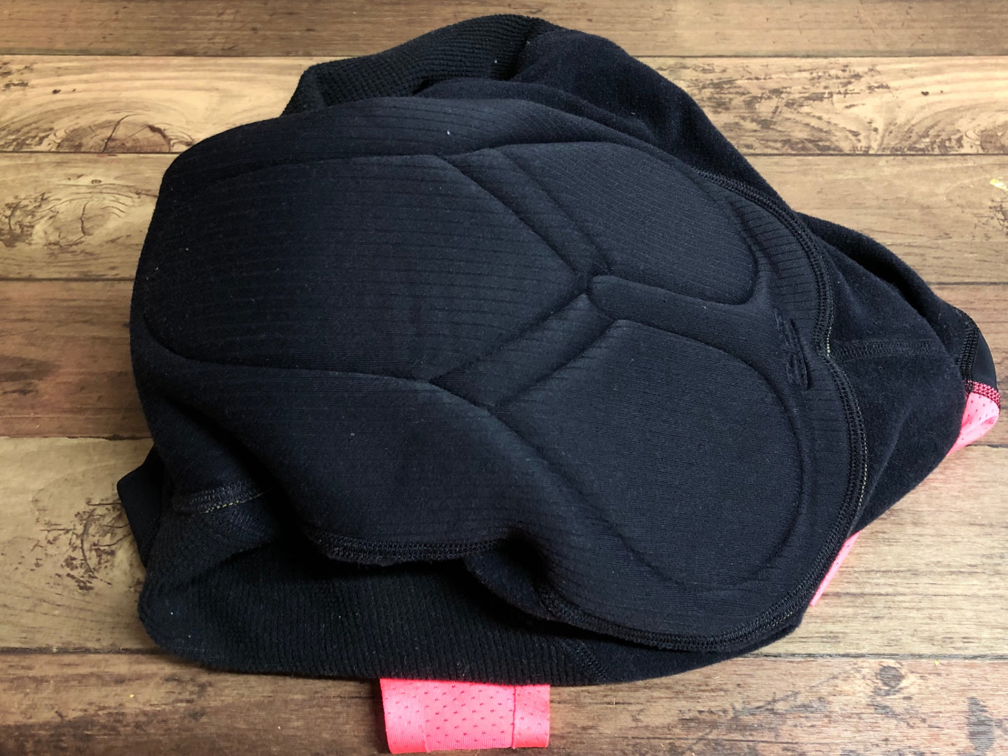 IO924 ラファ Rapha RCC SOUPLESSE WINTER TIGHTS ビブタイツ 黒 ピンク S