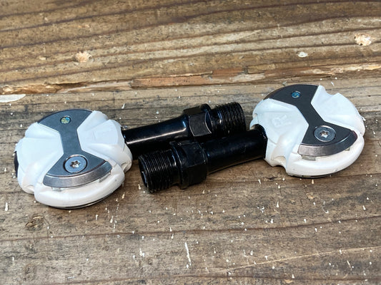 IK996 スピードプレイ Speedplay ゼロ ZERO クロモリ ビンディングペダル ホワイト