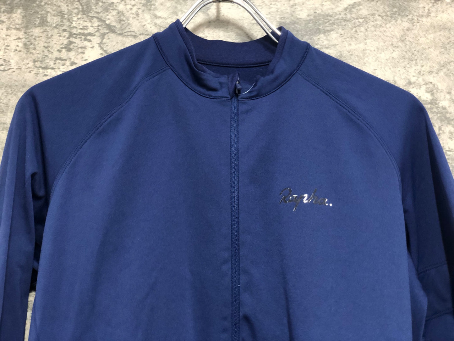 IV108 ラファ Rapha MEN'S LONG SLEEVE CORE JERSEY 長袖サイクルジャージ 紺 M