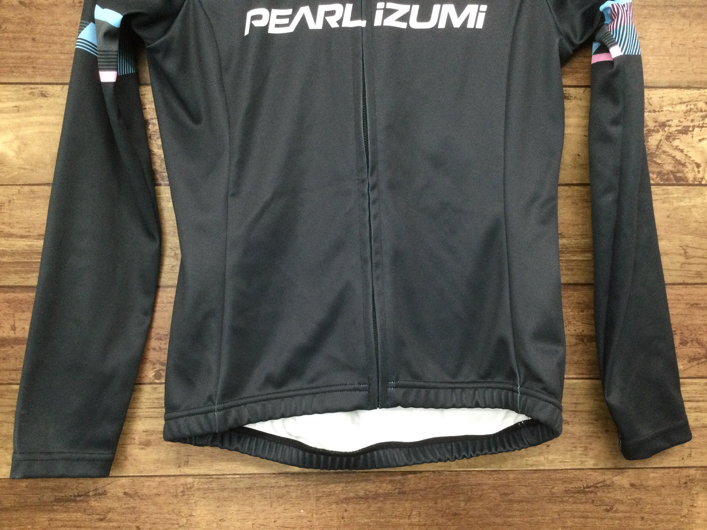 FH064 パールイズミ PEARL iZUMi レディース 裏起毛 サイクルジャージ 黒 S