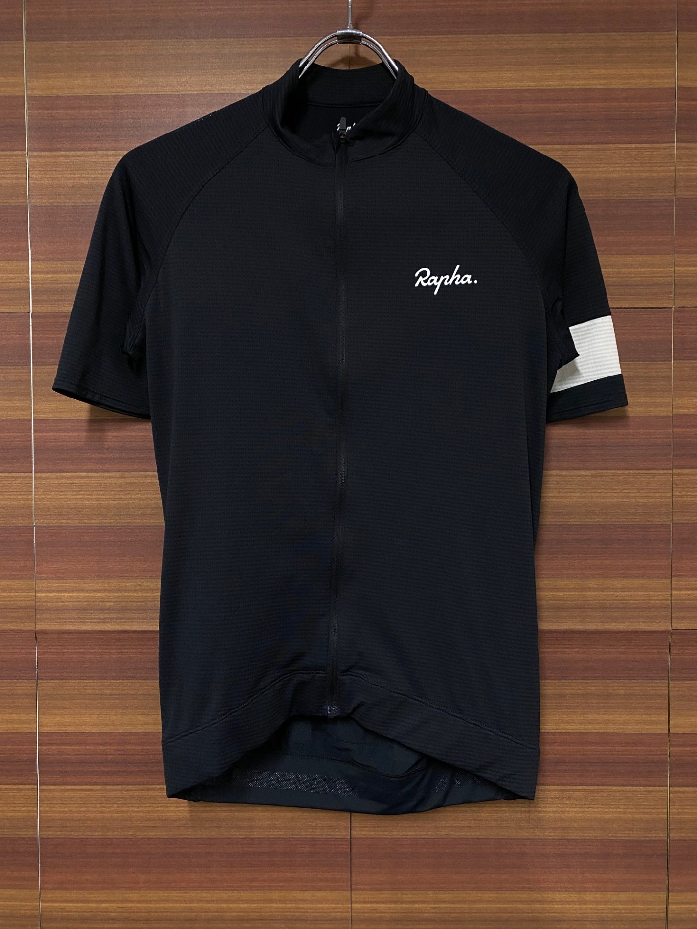 IN311 ラファ Rapha CORE FLYWEIGHT JERSEY 半袖 サイクルジャージ 黒 S