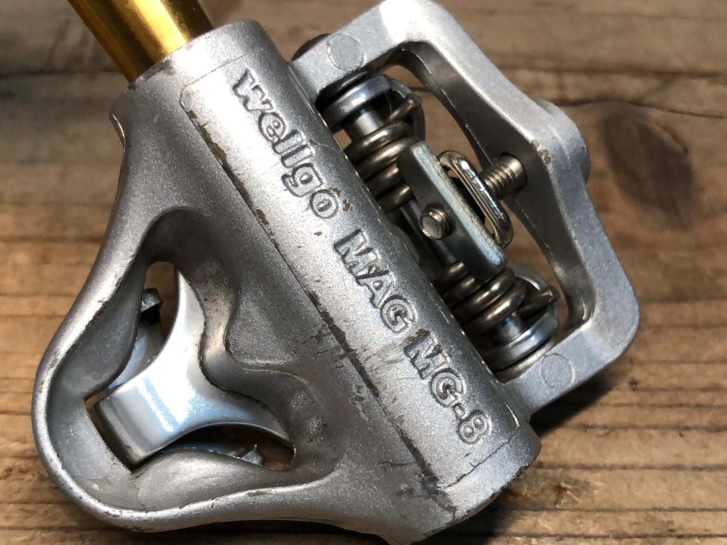 IR809 ウェルゴ Wellgo MAG MG-3 SPD マグネシウム ビンディングペダル チタンシャフト SPD ※回転ゴリ付き