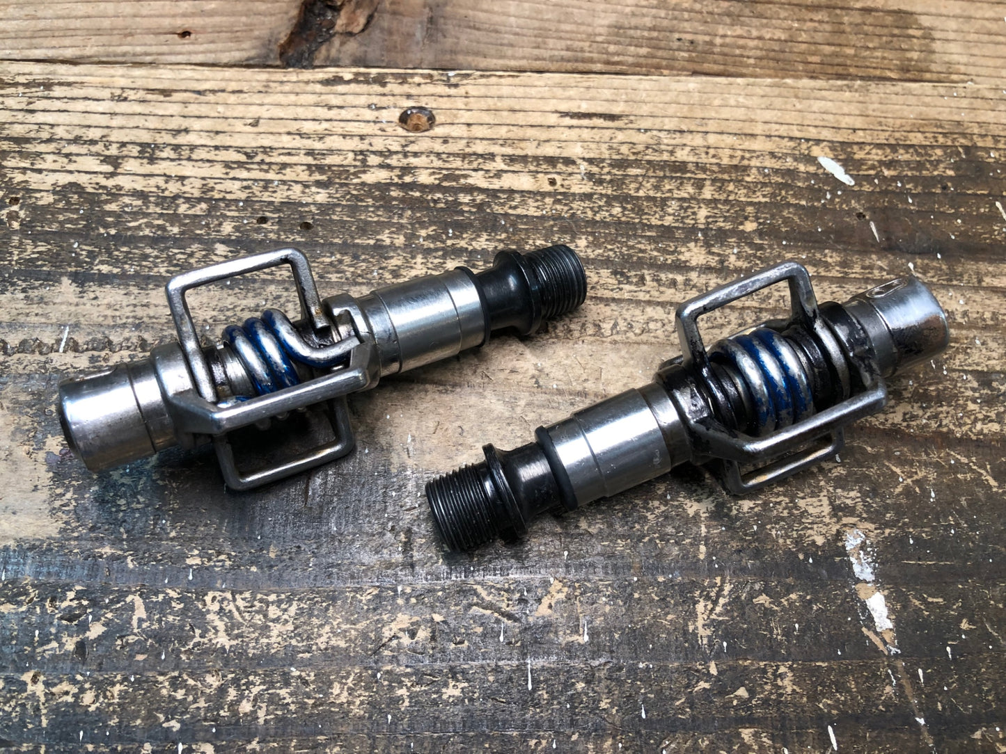 IM088 クランクブラザーズ CRANK BROTHERS エッグビーター EGG BEATER 3 ビンディングペダル 青