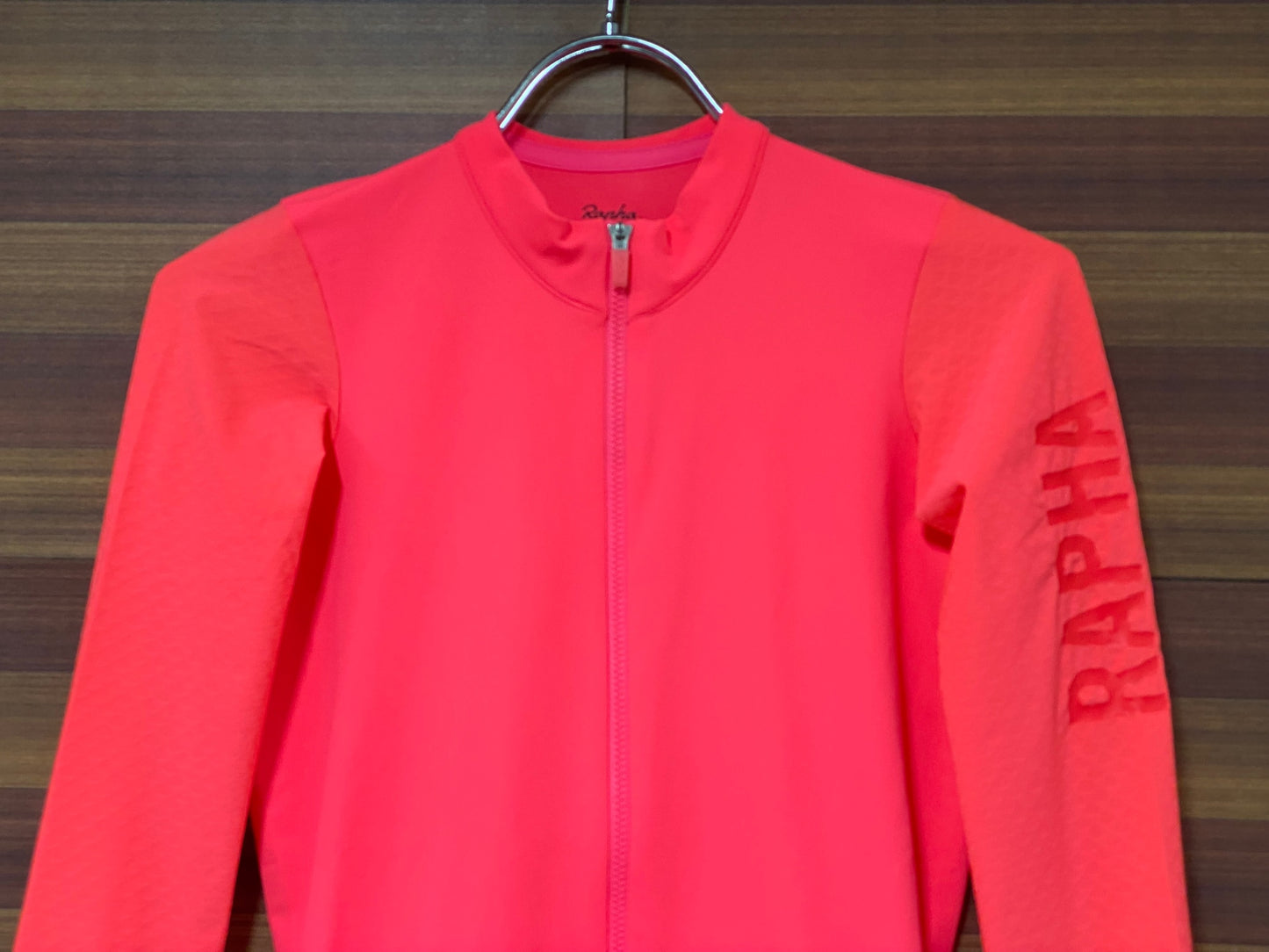 IL593 ラファ Rapha PRO TEAM LS AERO JERSEY 長袖サイクルジャージ ピンク XS