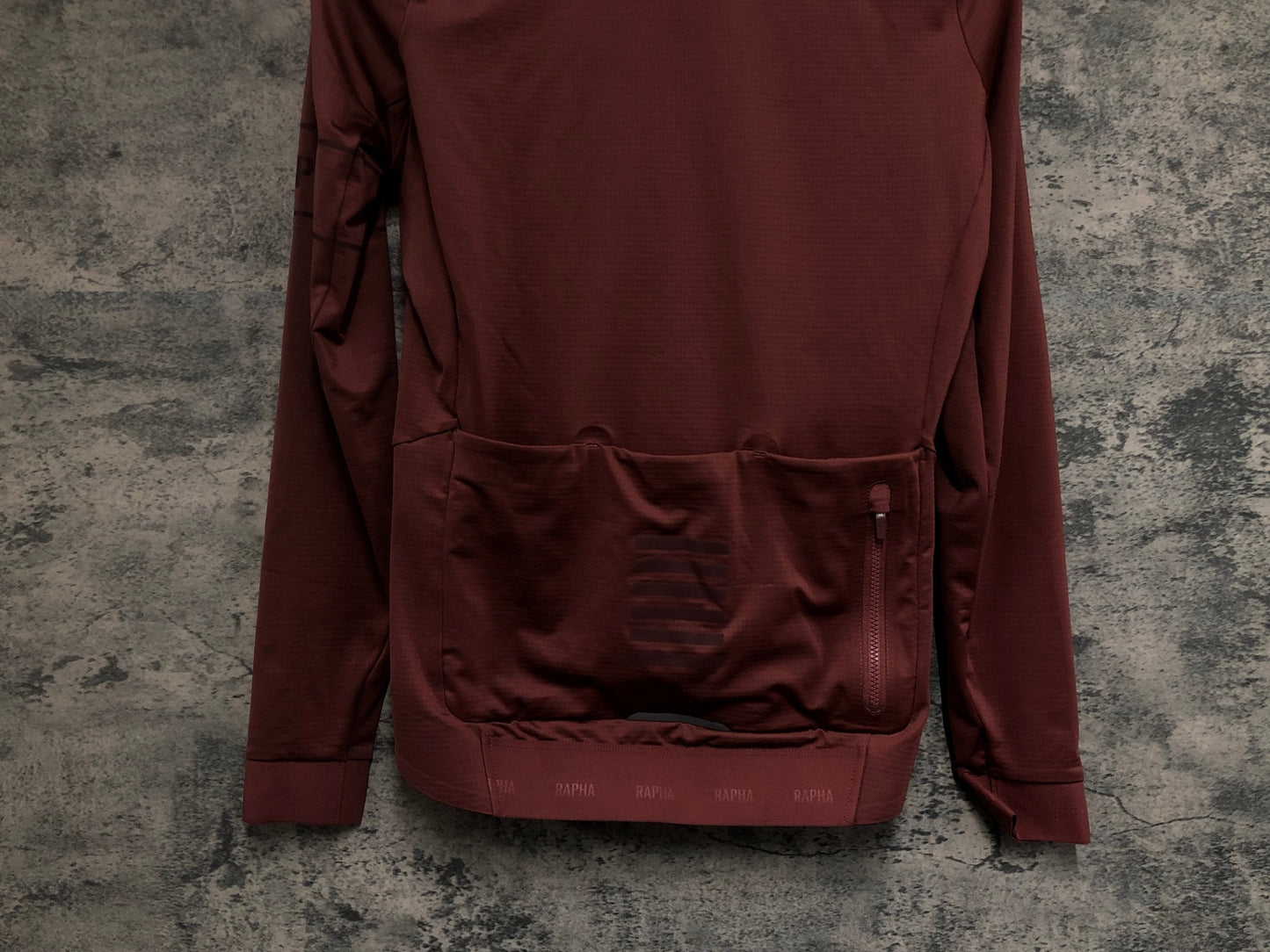 IW603 ラファ Rapha PRO TEAM LONG SLEEVE THERMAL JERSEY 長袖 サイクルジャージ ブラウン XS