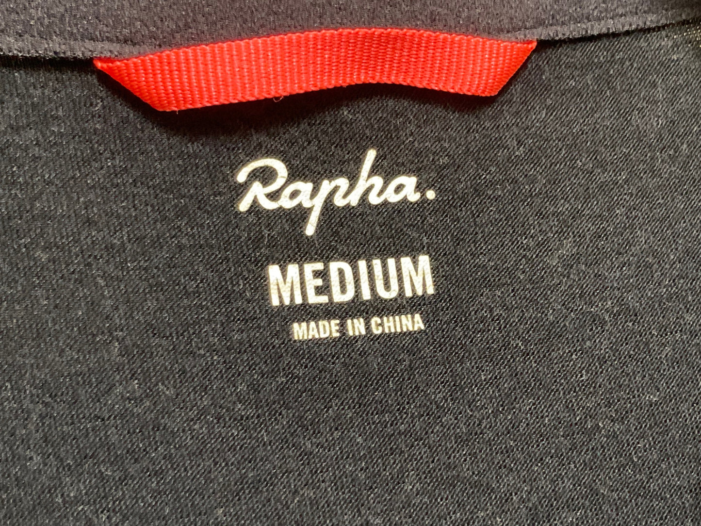 IW268 ラファ Rapha BREVET LONG SLEEVE WINDBLOCK JERSEY 紺 M