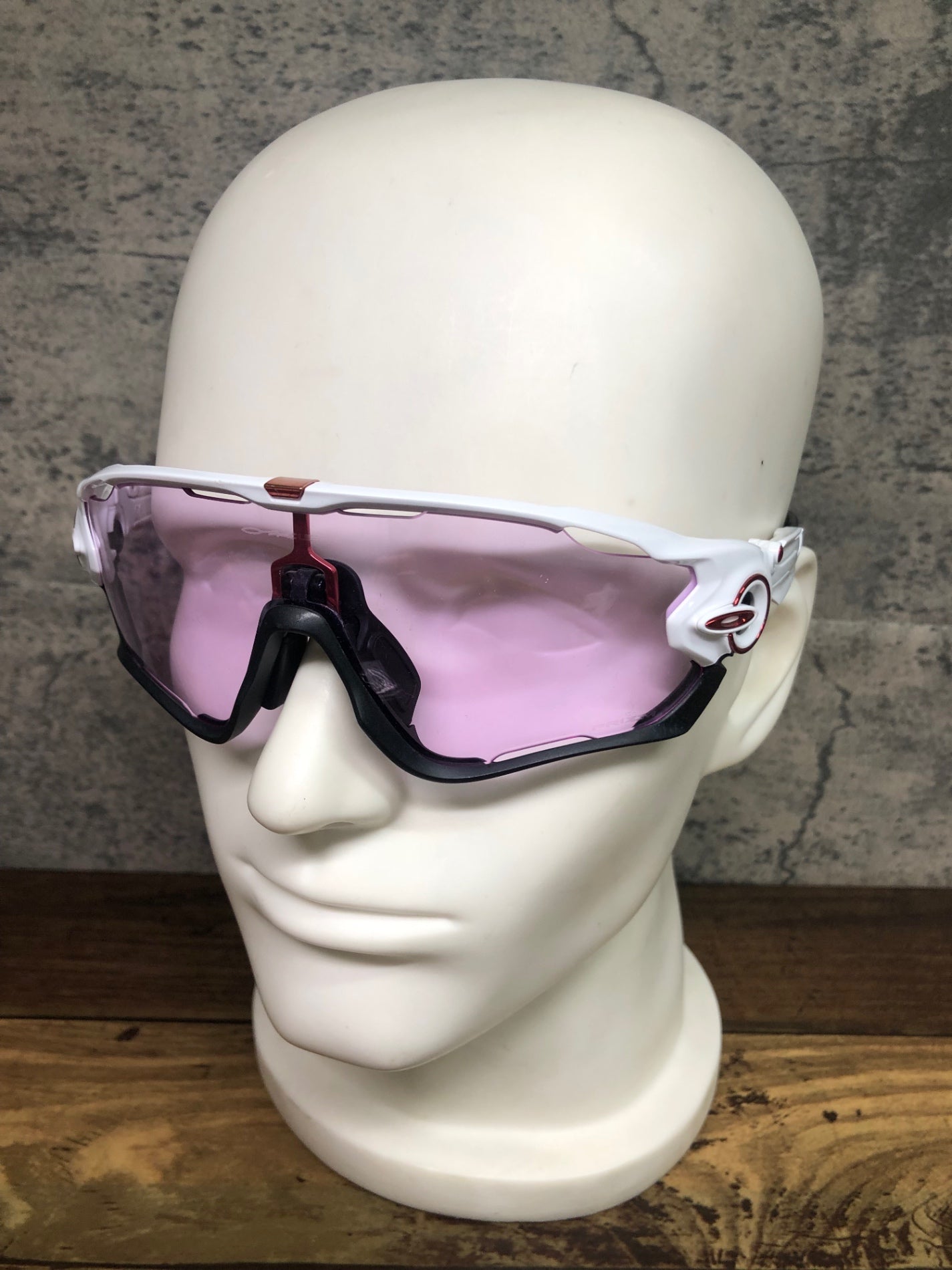 IT244 オークリー OAKLEY JAWBREAKER サングラス アイウェア 白 黒 PRIZMレンズ