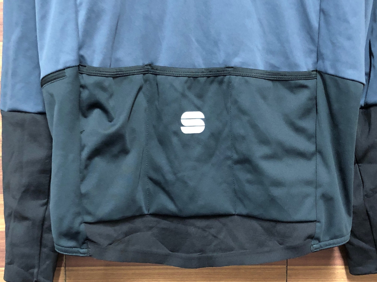 IQ816 スポーツフル sportful 長袖 サイクルジャケット 紺 S 裏起毛