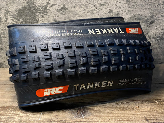 IZ346 IRC タンケン TANKEN 29x2.6HE チューブレスレディ クリンチャータイヤ