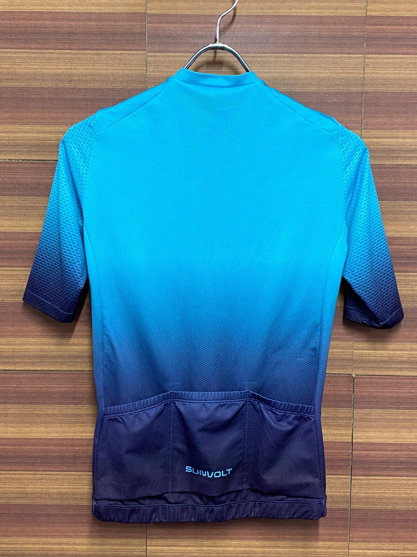 IT579 サンボルト SUNVOLT 半袖サイクルジャージ 青 M