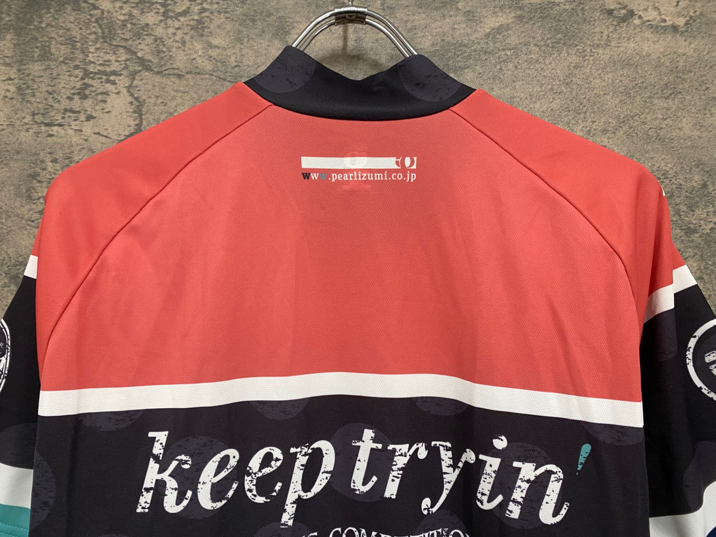 IQ037 パールイズミ Pearlizumi 半袖 サイクルジャージ XL 総柄