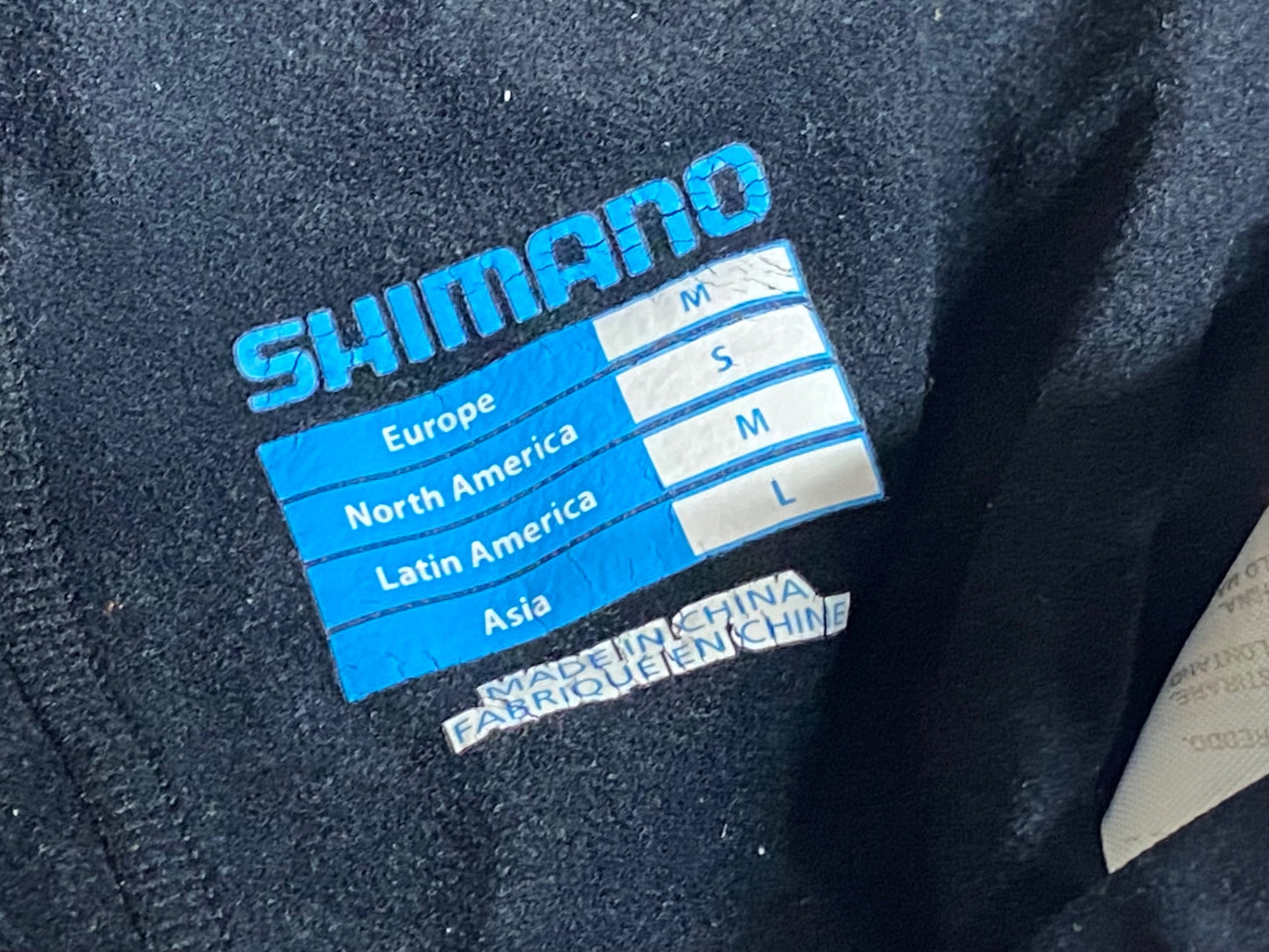IU101 シマノ SHIMANO レーサータイツ 黒 L 裏起毛