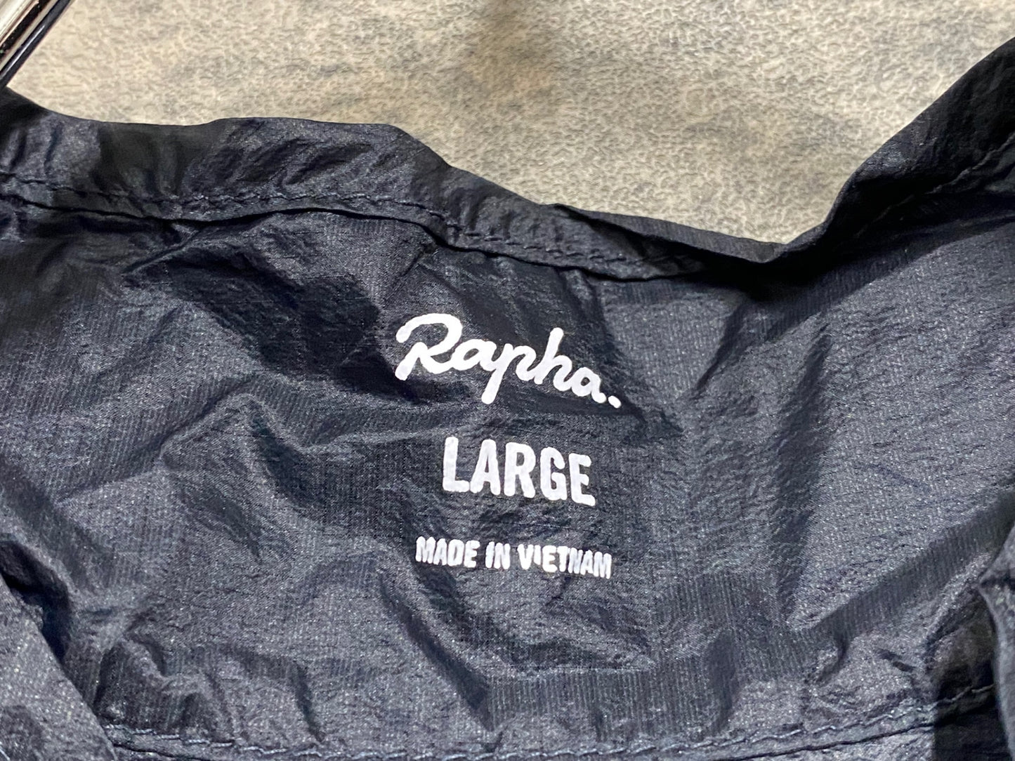 JB007 ラファ Rapha BREVET FLYWEIGHT WIND JACKET 長袖 ウィンドブレーカー 紺 L