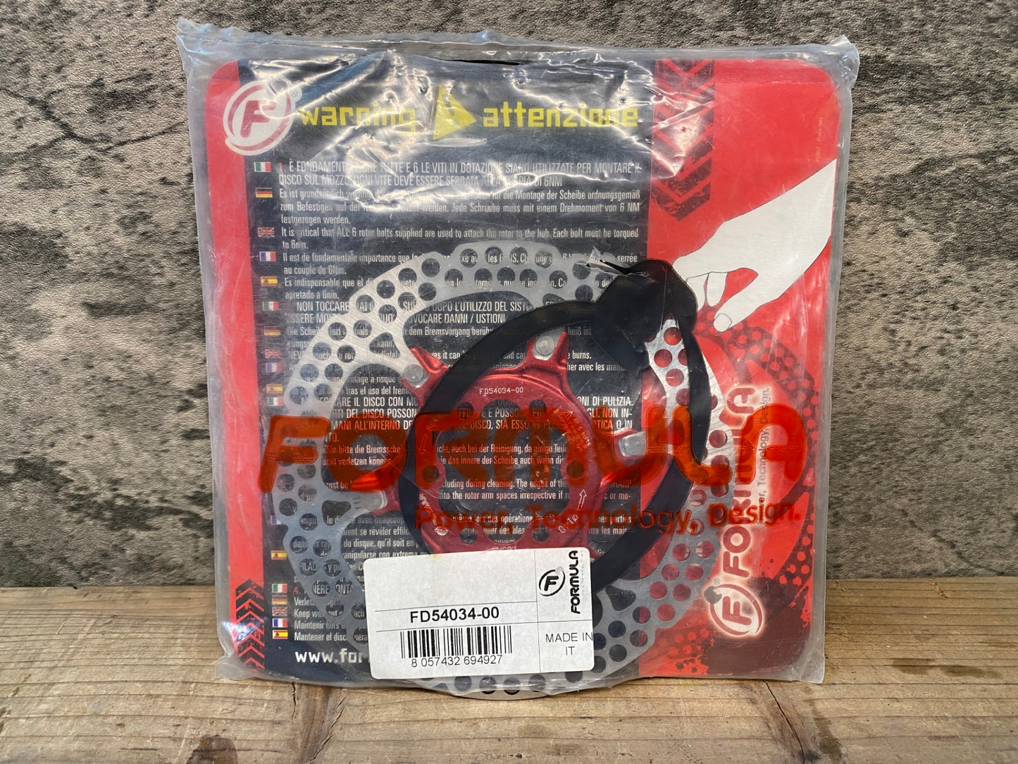 IT916 Formula Two Pieces Disc With Screws ディスクブレーキローター Φ140