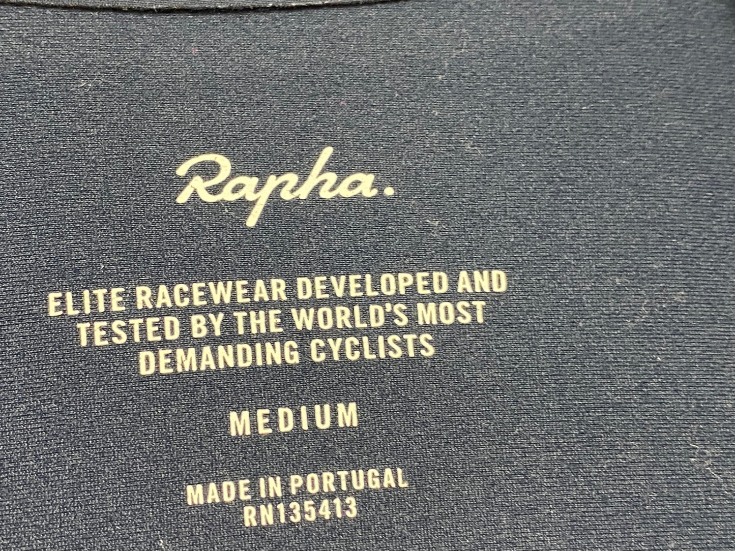 IV511 ラファ Rapha PRO TEAM LONG SLEEVE THERMAL JERSEY 長袖 サイクルジャージ 黒 M