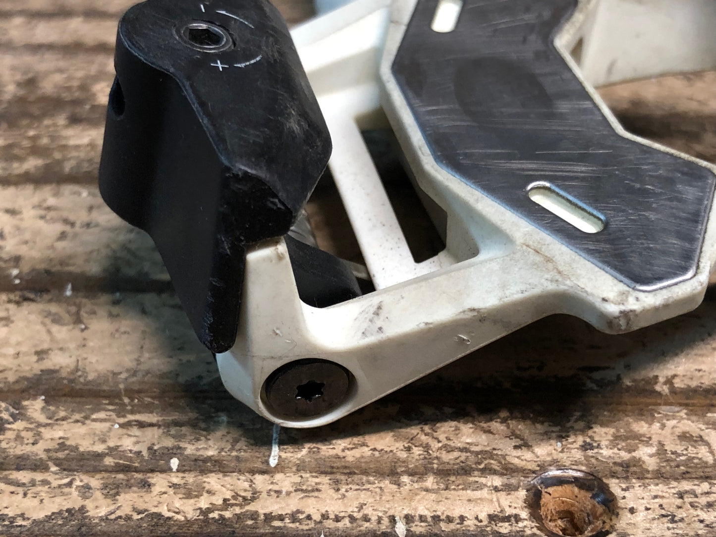 IZ666 ルック LOOK ケオ KEO2 MAX ビンディングペダル クロモリシャフト 白