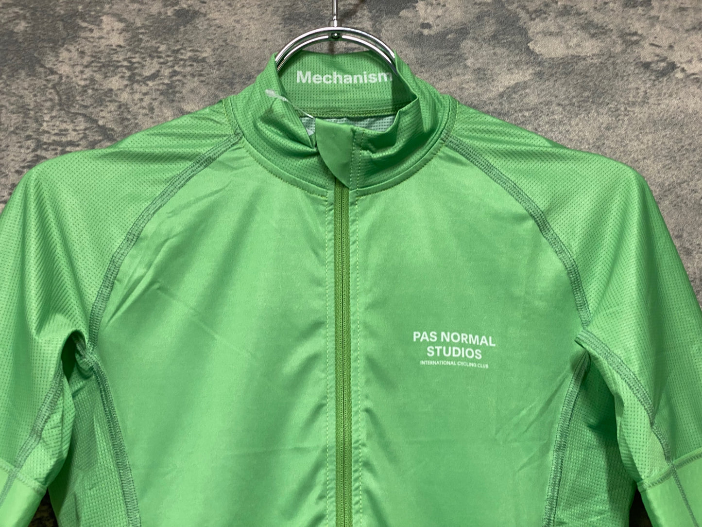 JC415 パスノーマルスタジオ Pas Normal Studios | Men's Mechanism Jersey 半袖 サイクルジャージ グリーン S