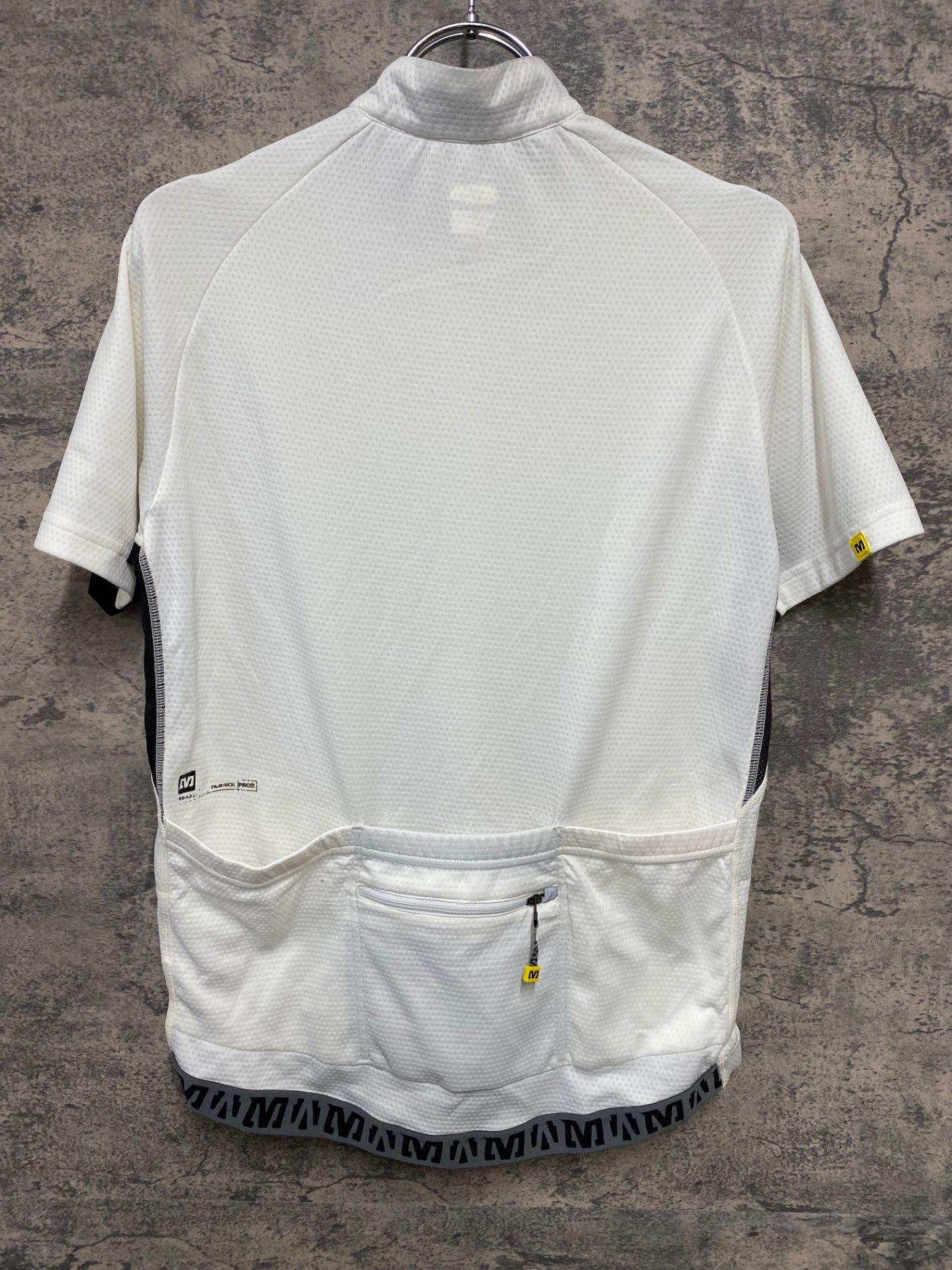 JB758 マヴィック MAVIC 半袖 サイクルジャージ 白 L