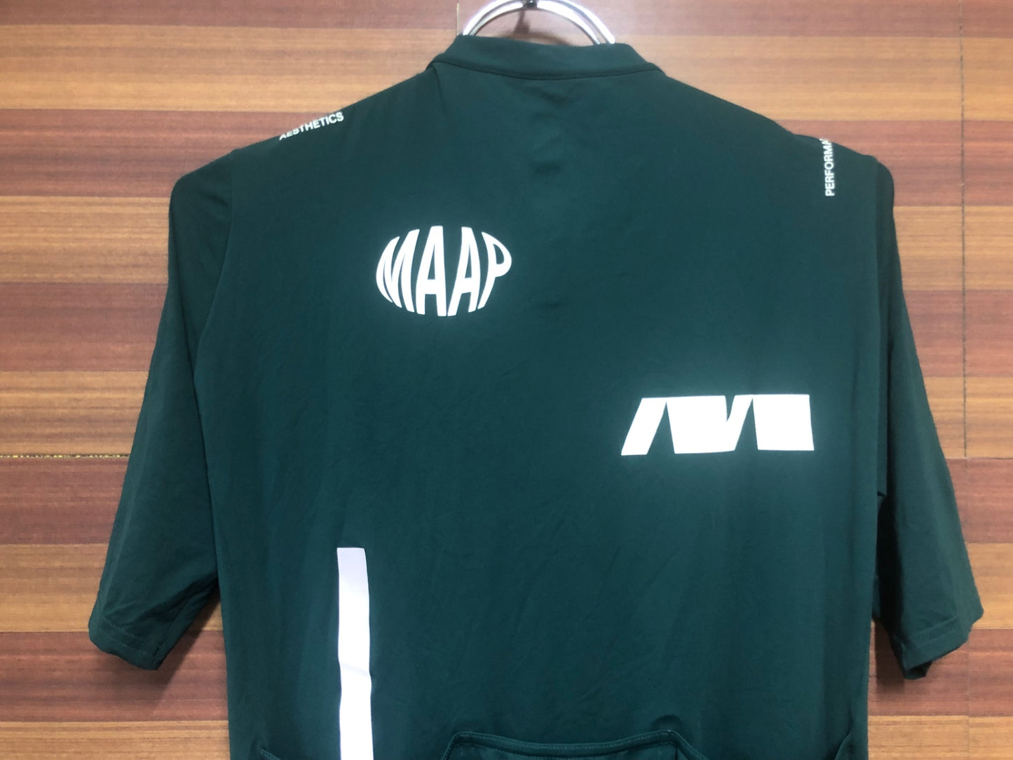 IF367 マープ MAAP PRO FIT JERSEY 半袖サイクルジャージ 緑 M