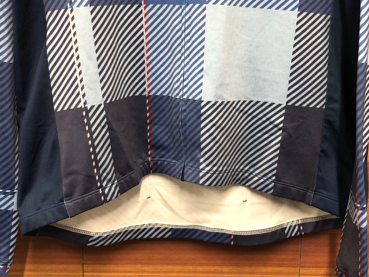 IN974 カペルミュール KAPELMUUR 裏起毛 長袖 サイクルジャージ XL 青