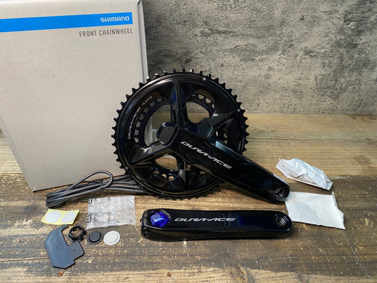 IY704 シマノ SHIMANO デュラエース DURA-ACE FC-R9200-PX 2x11S 170mm 50/34T 両側計測パワーメーター付き