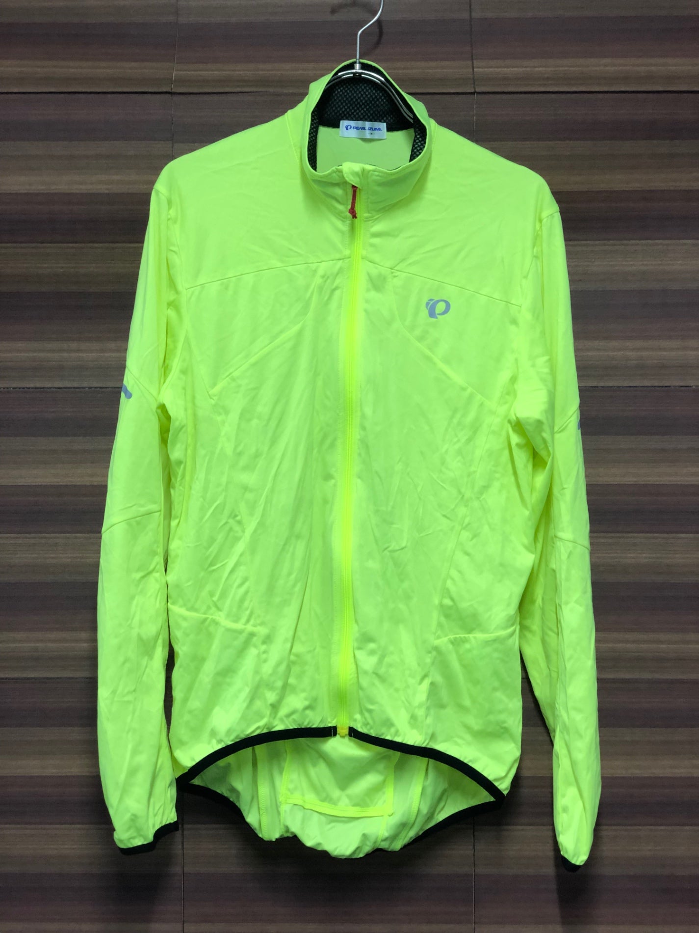 IT350 パールイズミ PEARL iZUMi 長袖 ウィンドブレーカー 黄色 M