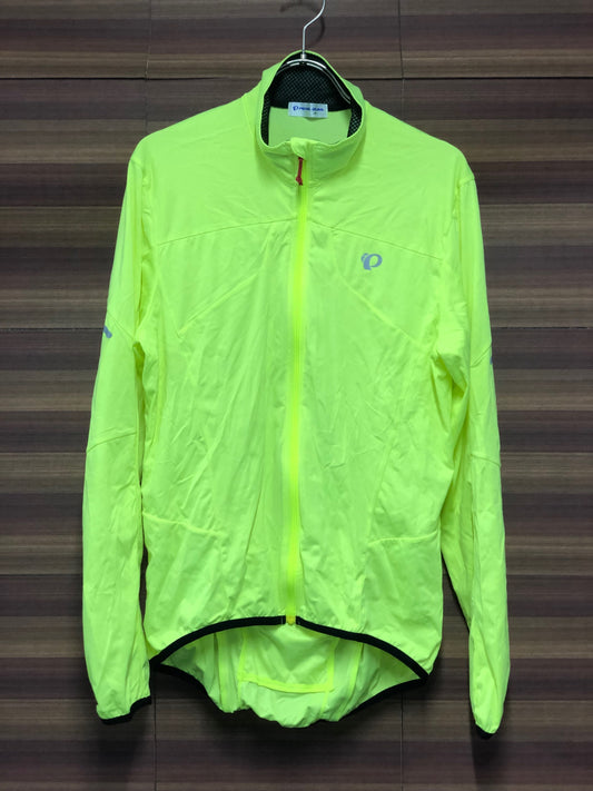 IT350 パールイズミ PEARL iZUMi 長袖 ウィンドブレーカー 黄色 M