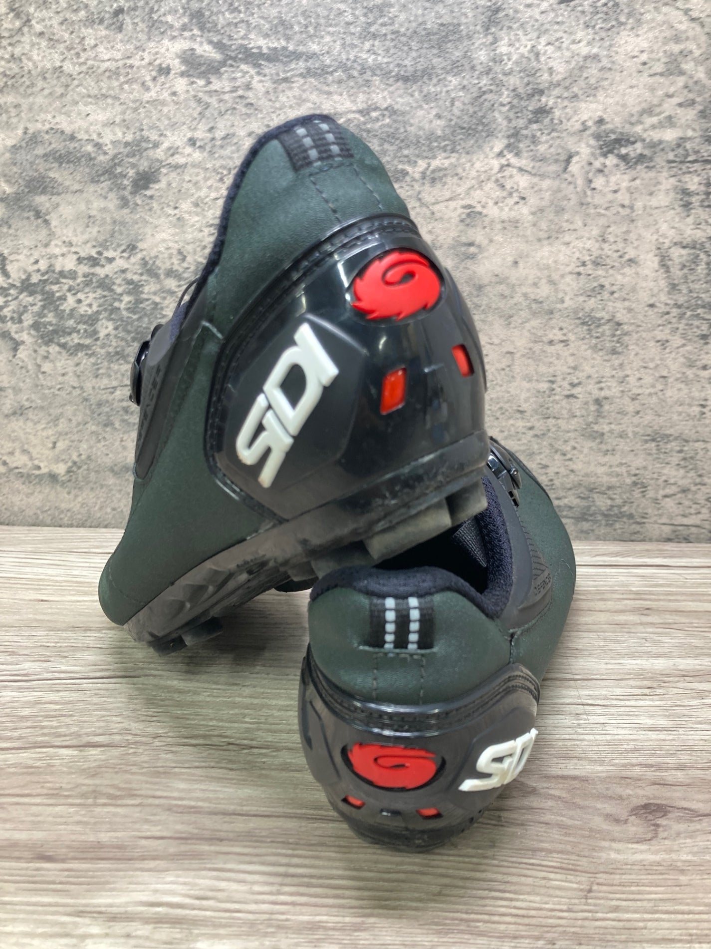 JB725 シディ SIDI GRAVEL ビンディングシューズ MTB カーキ EU42 ※ソール傷