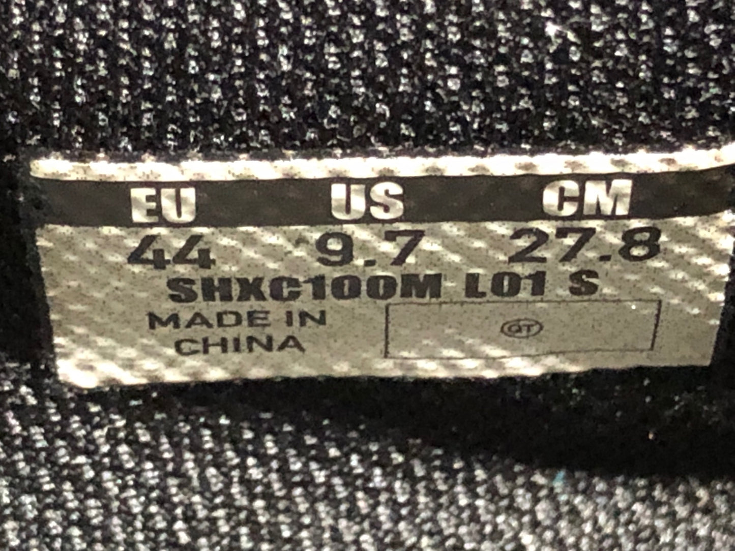 IK633 シマノ SHIMANO XC1 SH-XC100M ビンディングシューズ 黒 EU44 SPD