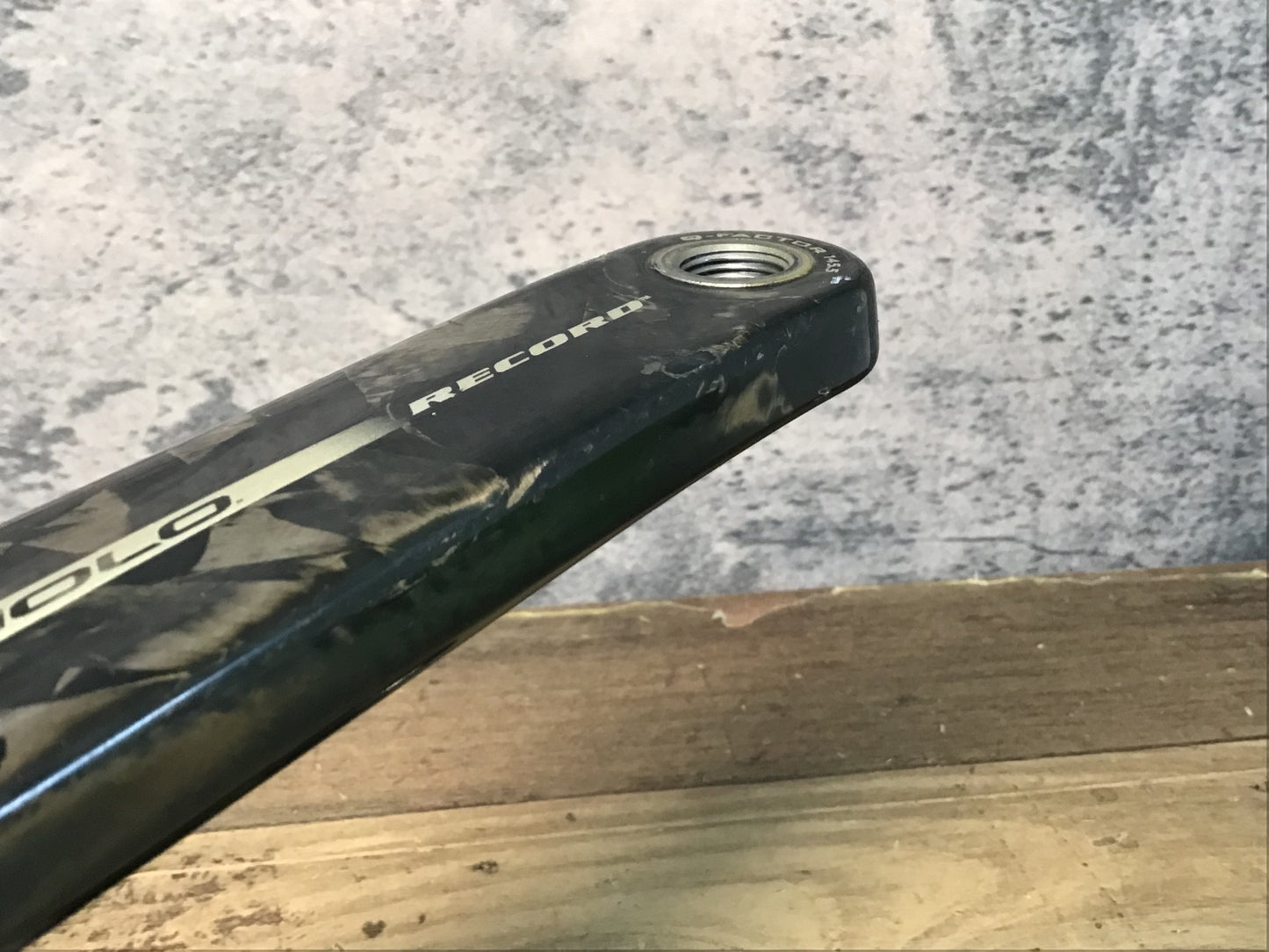 IY322 カンパニョーロ Campagnolo レコード RECORD CT カーボン クランクセット 172.5mm 50/34T 10S