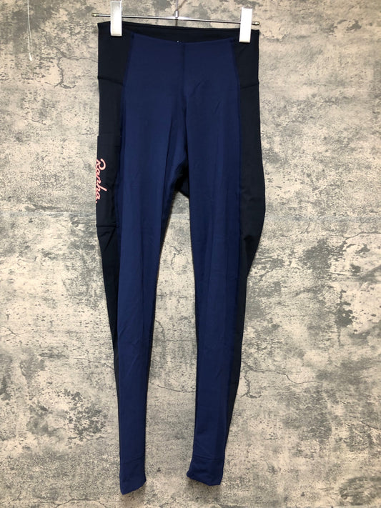 IT301 ラファ Rapha WOMEN'S COMMUTER LEGGINS 7/8 レーサータイツ 紺 黒 S