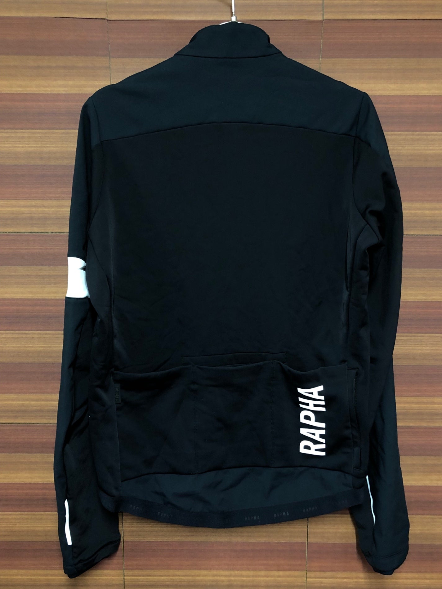 IO426 ラファ Rapha PRO TEAM TRAINING JACKET 長袖 サイクルジャケット 黒 L 裏起毛