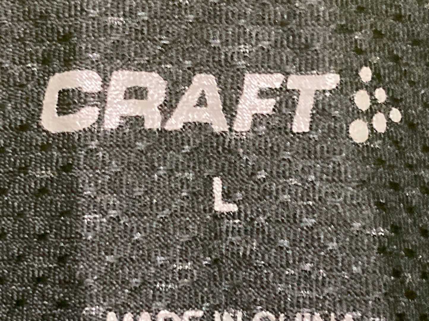 IM205 クラフト CRAFT 半袖 サイクルジャージ 黒 L