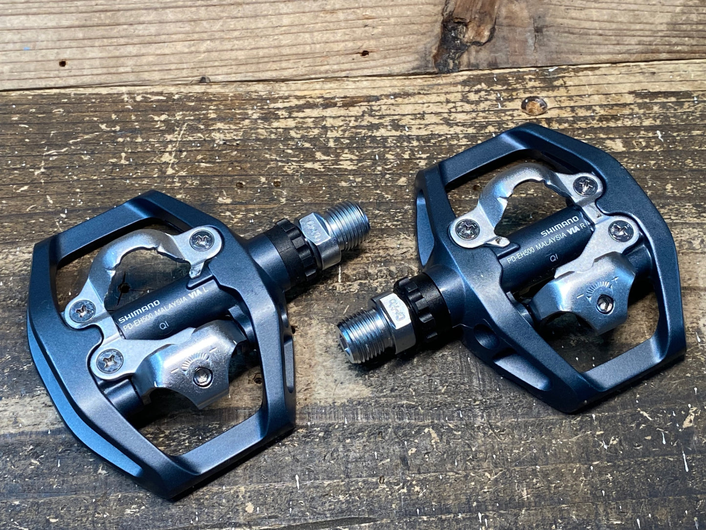 IV602 シマノ SHIMANO PD-EH500 ビンディングペダル SPD 片面フラット