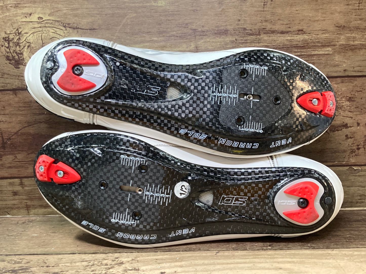 II814 シディ SIDI WIRE2CARBON ビンディングシューズ EU41.5 ホワイト