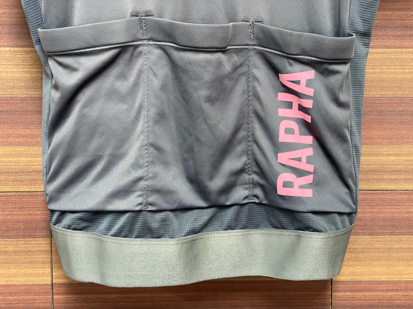 IV110 ラファ Rapha PRO TEAM TRAINING JERSEY 半袖サイクルジャージ グレー S