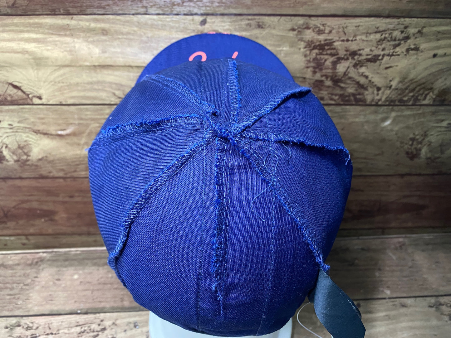 IK635 ラファ Rapha WOMEN'S 100 CAP サイクルキャップ 紺 ピンク ONE SIZE