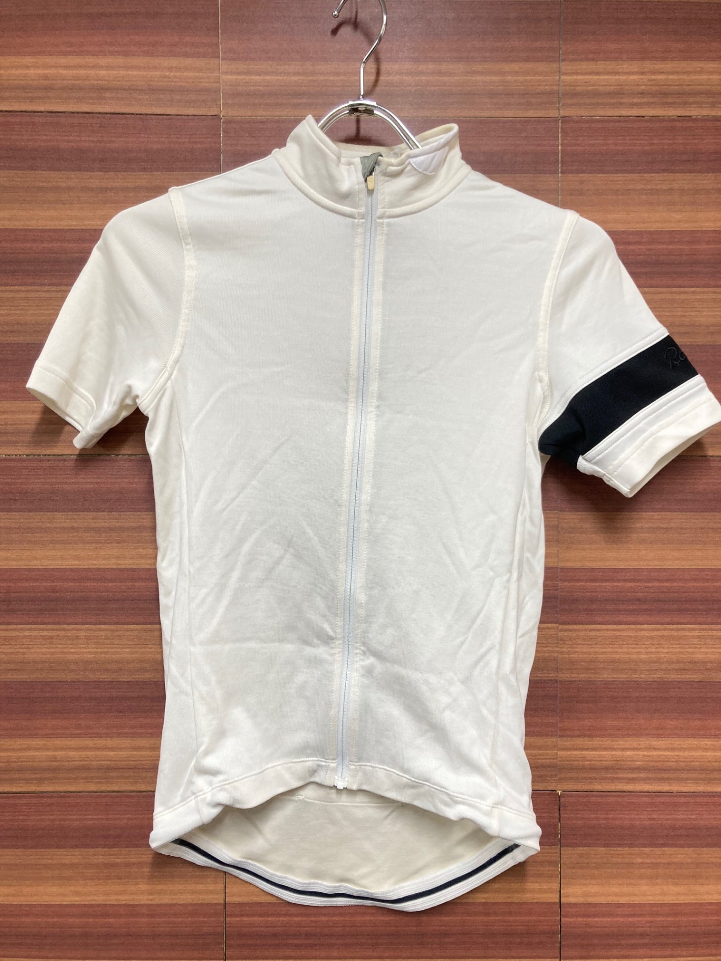 IK937 ラファ Rapha CLASSIC JERSEY 半袖 サイクルジャージ 白 XS ※背部に小穴あり