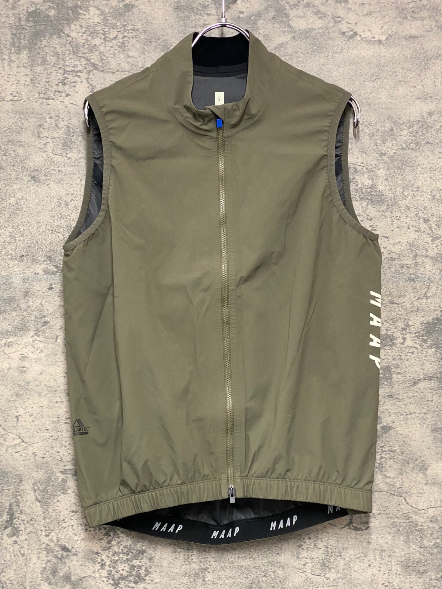 JA883 マープ MAAP サイクルベスト ジレ カーキ L
