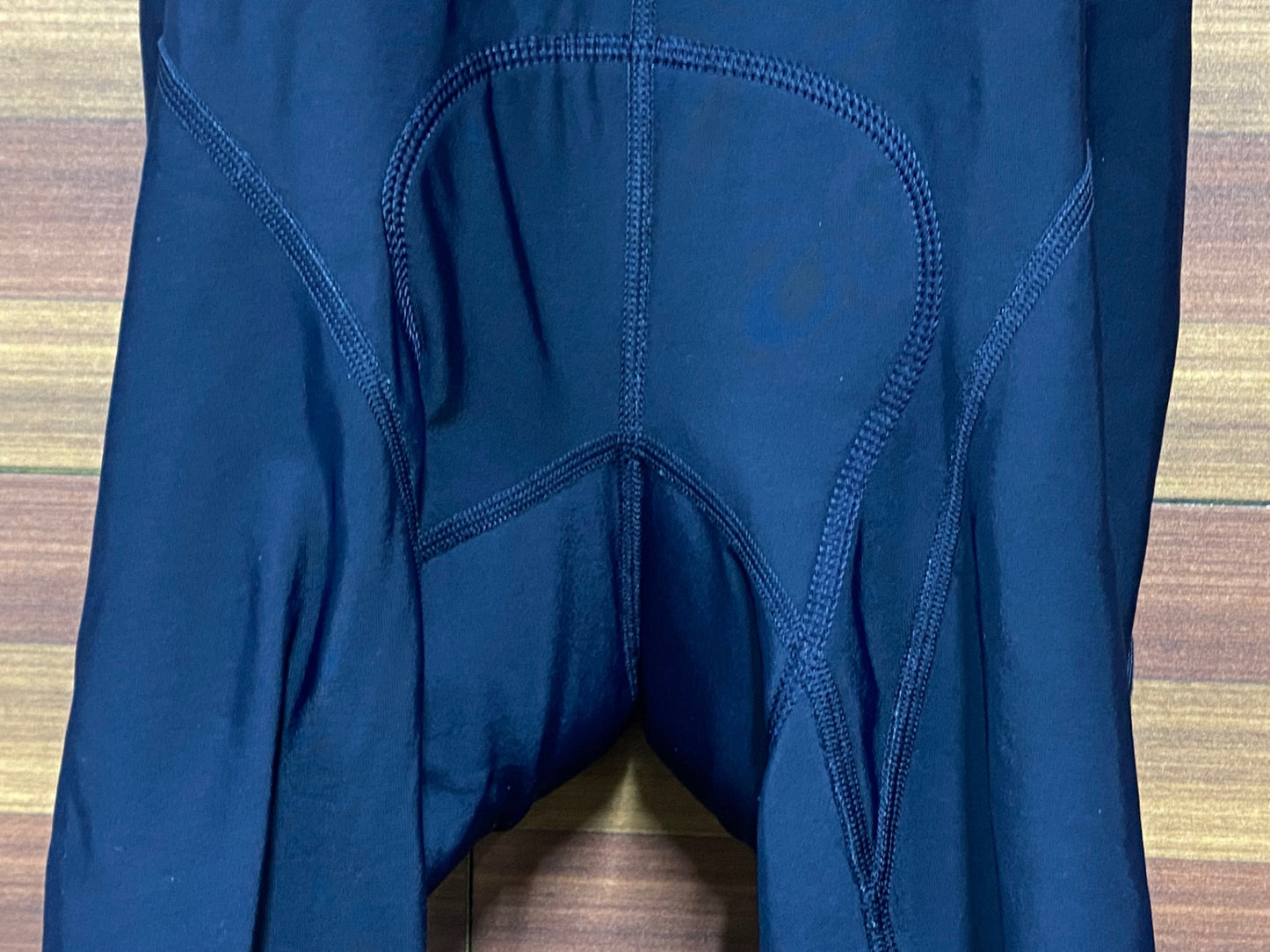 IN859 ラファ Rapha BREVET WINTER TIGHTS WITH PAD ビブタイツ 紺 M 裏起毛 ※擦れ