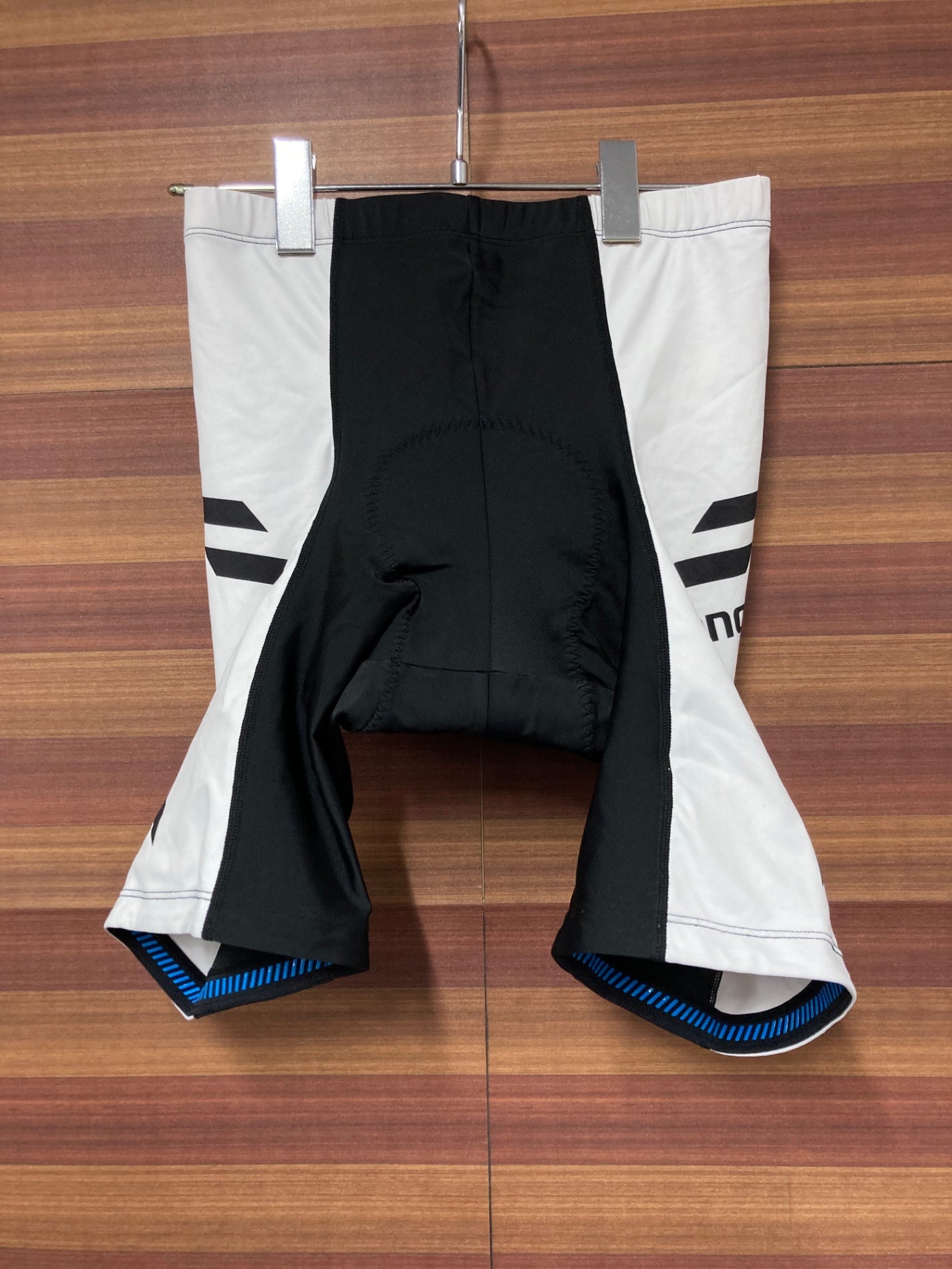 IN192 シマノ SHIMANO レーサーパンツ 白 黒 M