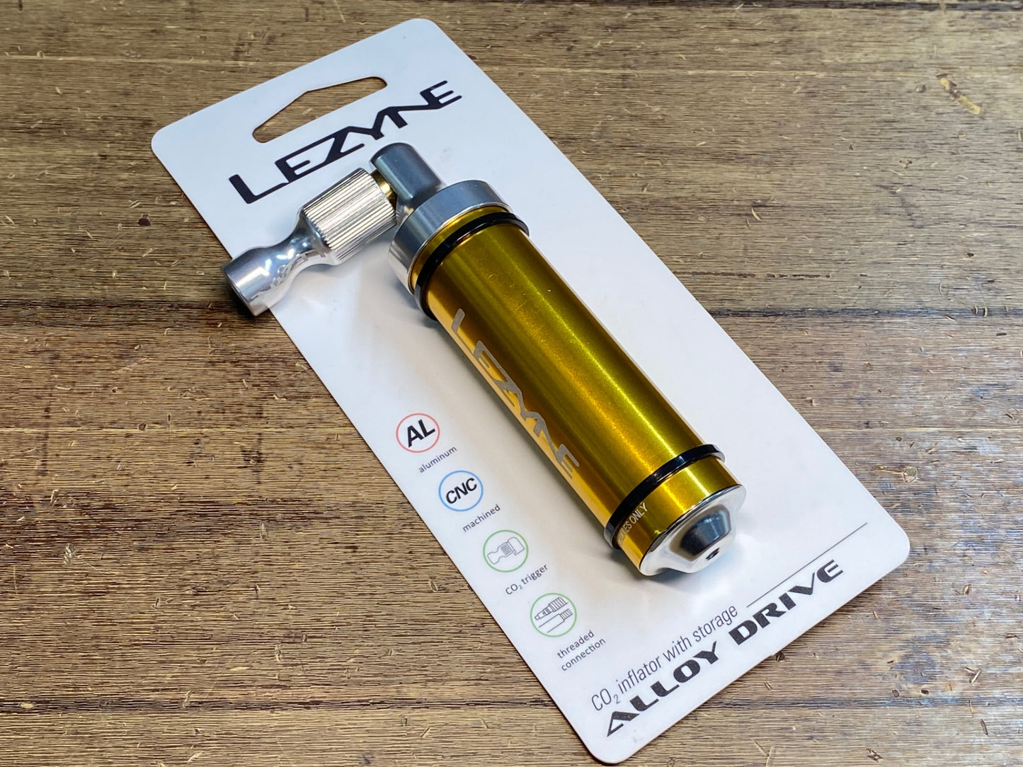 IV468 レザイン LEZYNE ALLOY DRIVE Co2 ボンベ ホルダー 新品 未使用