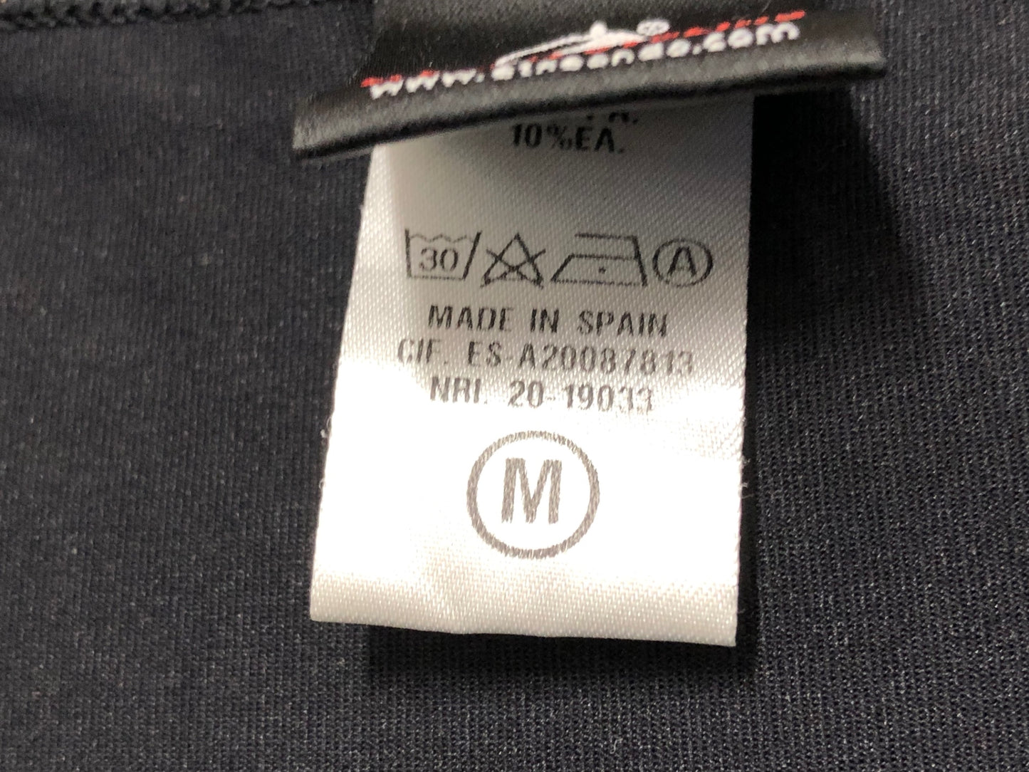 IX736 エチュオンド ETXEONDO 半袖 サイクルジャージ 黒 M