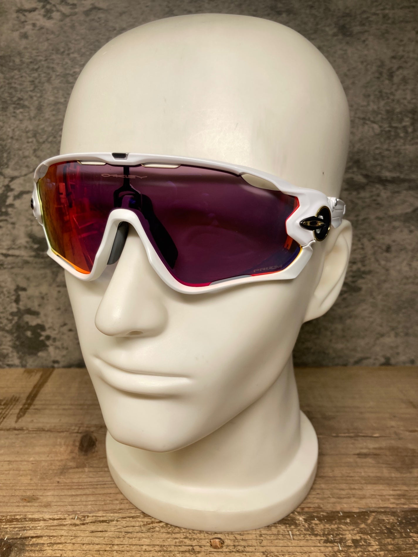 JB135 オークリー OAKLEY JAWBREAKER サングラス アイウェア 白 PRIZMレンズ CUSTOM