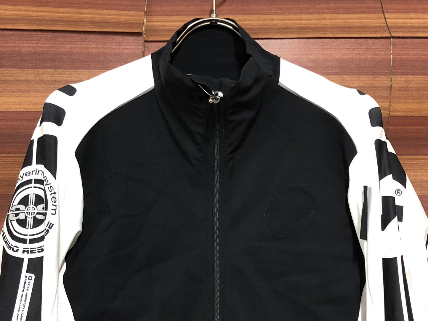 IT809 アソス assos INTERMEDIATE S longSleeve airBlock jersey Training 長袖 サイクルジャージ 白 黒 M 裏起毛