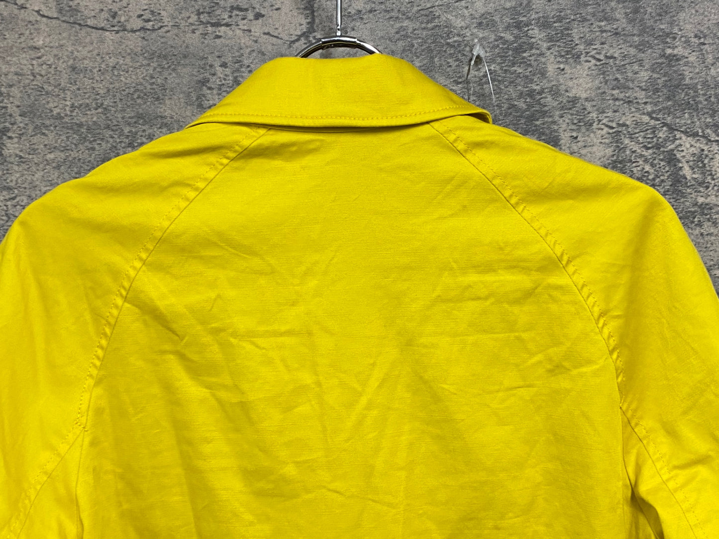 JB768 ナリフリ narifuri 綿麻 サイクルジャケット 黄色 M