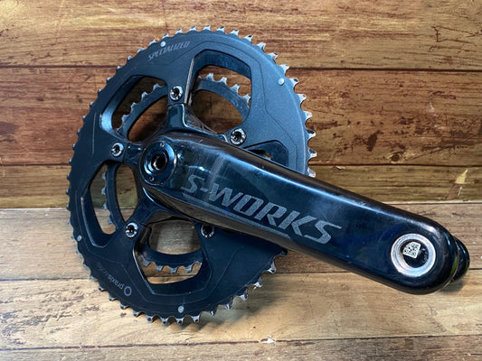 IN016 スペシャライズド SPECIALIZED エスワークス S-WORKS POWER パワーメーター クランクセット 172.5mm 52/36T ※接続不可 ジャンク