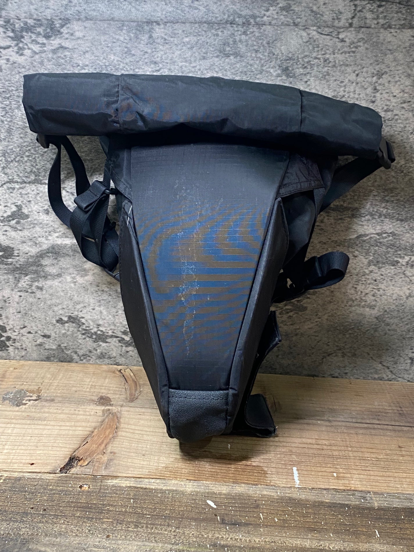 IN294 フェアウェザー FAIRWEATHER SEAT BAG サドルバッグ 黒 ※バンド部分に劣化あり